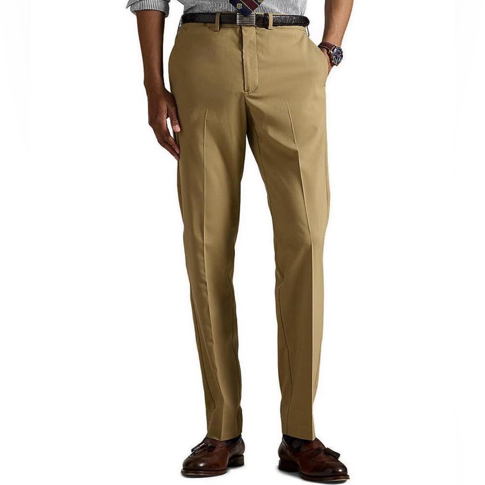 Ralph Lauren Men's Khaki Dress Pants. Retro Style. Slightly Worn!